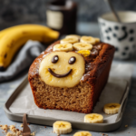 Banana Bread with Fun Face