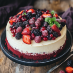 Red Velvet Cheesecake Cake Recipe