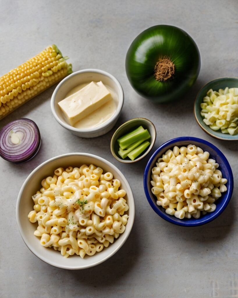  the ingredients prepared and ready to be mixed